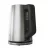 Ceainic electric ELECTROLUX E5K1-6ST, 1.7 l, 2400 W, Inox, Negru