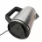 Ceainic electric ELECTROLUX E5K1-6ST, 1.7 l, 2400 W, Inox, Negru