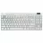 Gaming keyboard LOGITECH G PRO X TKL, Mechanical, Tactile SW, PBT keycaps, Media control, Volume roller, RGB, 2.4Ghz+BT, EN, White.