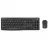 Kit (keyboard+mouse) LOGITECH MK370, MEDIA KEYS, SILENT, SPILL-RESISTANT, 5M, 1000DPI, 3 BUTTONS, 2XAAA/1XAA, 2.4GHZ+BT, EN/RU, BLACK.
