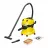 Пылесос KARCHER WD 4 V-20/5/22, 1000 Вт, 20 л, Желтый, Черный