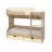 Pat PEHOTIN Yunga, Stejar Craft, Vanilie, 80x190
