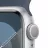 Smartwatch APPLE Watch Series 9 GPS, 45mm Silver Aluminium Case with Storm Blue Sport Band - S/M, MR9D3