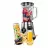 Blender MPM MBL-15M, 450 W, 1 l, 0.6 l, Inox, Negru