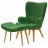 Офисное кресло Waltz с подставкой для ног 670FB Зеленый