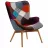 Fotoliu de birou Waltz CU SUPORT PENTRU PICIOARE 670PW MULTICOLOR