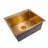 Chiuveta Sandonna HD5550, Inox, Auriu, 55 x 50