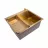 Chiuveta Sandonna HD5550, Inox, Auriu, 55 x 50
