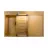 Chiuveta Sandonna HD7850, Inox, Auriu, 78 x 50