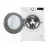 Стиральная машина LG F4WR510S0W, Полноразмерная, 10 кг, Белый, A