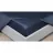 Простынь Askona Home Navy Blue 160x200, Хлопок, Темно-синий