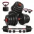 Haltera ASport multifunctionala 6in1 8037240, 2x20 kg