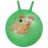 Мяч с рогами ASport 8405055G 55 см Зеленый