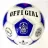 Мяч футбольный Ballonstar Official BA5315BL, №5, Белый, Синий