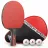 Ракеткa для настольного тенниса Joola Carbon Speed 54193, 3 мяча, Красный, Черный