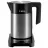 Ceainic electric BOSCH TWK7203, 1.7 l, 2200 W, Inox, Negru