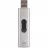 Hard disk extern TRANSCEND 1.0TB PORTABLE SSD ESD320A SILVER, USB-A 3.1 10Gbps, Metallic Capless/Slider (68.2x19.7x9.5 mm, 26g, R/W:1050/950 MB/s, 3D-NAND flash)