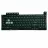 Клавиатура ASUS TUF Gaming FX506 FA506 FX706 FA706 series w/ series w/Backlit RGB w/o frame "ENTER"-small ENG/RU Black Original