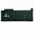 Tastatura ASUS TUF Gaming FX506 FA506 FX706 FA706 series w/ series w/Backlit RGB w/o frame "ENTER"-small ENG/RU Black Original