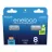 Acumulator PANASONIC AA  ENELOOP 2000MAH, BLISTER*8, , BK-3MCDE/8HH