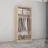 Шкаф MOBILDOR LUX Smart-Home со штангой для вешалок 80x56x200H