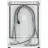 Masina de spalat vase incorporabila Hotpoint-Ariston H7F HP33, 15 seturi, 7 programe, Alb, D