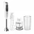 Blender BRAUN MQ3125B, 750 W, 0.6 l, 0.35 l, Alb, Gri