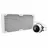 AIO Liquid cooling NZXT AIO Liquid Cooling Kraken 280 RGB White (34.5dB, 90.8CFM, 2x140mm, 500-1500RPM, LCD 1.54", CAM)