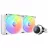 Cooler universal NZXT AIO Liquid Cooling Kraken 280 RGB White (34.5dB, 90.8CFM, 2x140mm, 500-1500RPM, LCD 1.54", CAM)