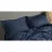 Lenjerie de pat Askona Home Navy Blue, 2 persoane Euro, Bumbac (Satin), 300TC, Albastru inchis