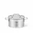 Cratita cu capac FISSMAN FOBUS 5388, 5.4 l, 24x12 сm, Inox