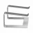 Cooling pad GEMBIRD Notebook Riser NBS-D1-01, up to 15.6'', Aluminum, Silicone pad, up to 5kg, Silver. PN: NBS-D1-01