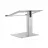 Cooling pad GEMBIRD NOTEBOOK RISER NBS-D1-02, UP TO 15.6'', ALUMINUM, SILICONE PAD, UP TO 5KG, HEIGHT ADJUSTMENT RANGE: 225 ~ 380 MM, SILVER.