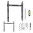 Настенное крепление GEMBIRD WM-55F-03 Black 32"-55"
