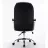 Fotoliu MP MC 034 negru cu linii bej, Piele eco, plastic, Gazlift, 120 kg