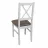 Scaun MP Nilo 10 bialy 25B, Alb, Maro