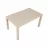 Masa MP Rattan, Cappuccino, 120x70
