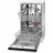 Встраиваемая посудомоечная машина HANSA ZIM435H, 9 комплектов, 5 программ, Белый, A++