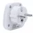 Incarcator Rivacase PS4100 W00 travel adapter World to EU, White