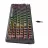 Gaming Tastatura Havit KB875L, Mechanical, Red SW, Hot-Swappable, All keys roll-over, Macro, 98 Keys, 50M, RGB, 1.8m, USB, EN/RU, Transparent Teal.