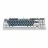Gaming keyboard Havit KB884L, Mechanical, All keys roll-over, Gasket Structure, Macro, TFT Display, 83 Keys, 50M, RGB, 1.8m, USB, EN/RU, White/Blue.