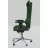 Офисное кресло Kulik System Monarch 203 Зеленый, Экокожа, Дизайнерский шов ARISTO