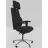Офисное кресло Kulik System Business 516 Черный, Ткань Азур, Дизайнерский шов ДИЗАЙН