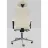 Офисное кресло Kulik System Royal 202 Белый, 201 Черный, Экокожа, Дизайнерский шов DESIGN