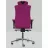Офисное кресло Kulik System Elegance Розовый Виноград, Ткань Азур, Дизайнерский шов DESIGN