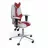 Офисное кресло Kulik System Fly Белый, Красный, Экокожа