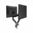 Diverse AOC Arm for 2 monitors 17"-34" - AOC AM420B Black, Desk Clamp/Grommet, Aluminum structure, Mechanical Gas Spring System, Height adjustment, Max.Load: 2-9kg, Tilt: '-90°~+85°, Swivel:180°, Rotation:360°, Hidden cable management, VESA 75/100