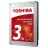 HDD TOSHIBA 3.5" HDD 3.0TB-SATA- 64MB P300 Desktop PC "HDWD130UZSVA", CMR
