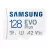 Card de memorie Samsung EVO Plus 2024 "MB-MC128SA" 128GB MicroSD, UHS-I (U3)+SD adapter, Capacitate stocare: 128 GB, Clasa de viteză SD: Class 10 Viteza maximă de citire: 160 MB/s