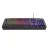 Gaming keyboard TRUST GXT 836 EVOCX, Illuminated Keyboard, rainbow wave RGB and soft-touch keys, 25 Key Anti-Ghosting, 12 direct access media keys, USB, US, Black
